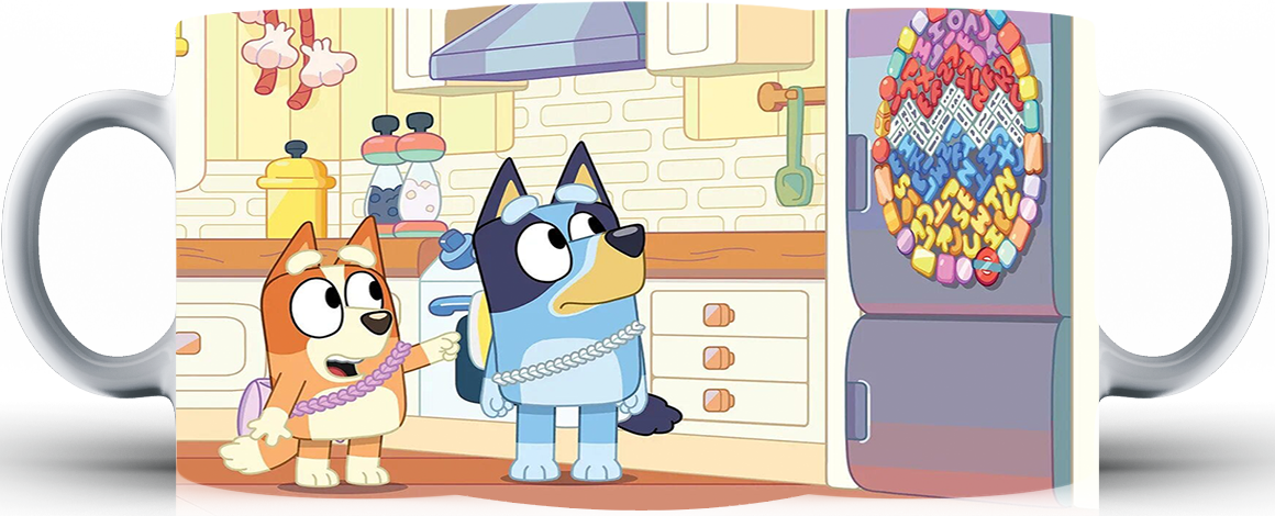 Kubek ceramiczny Bluey