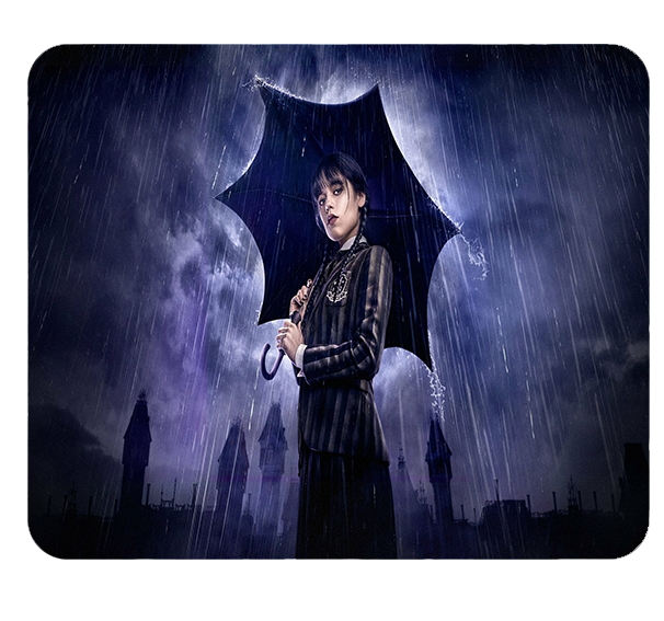 Podkładka pod myszkę Wednesday Addams