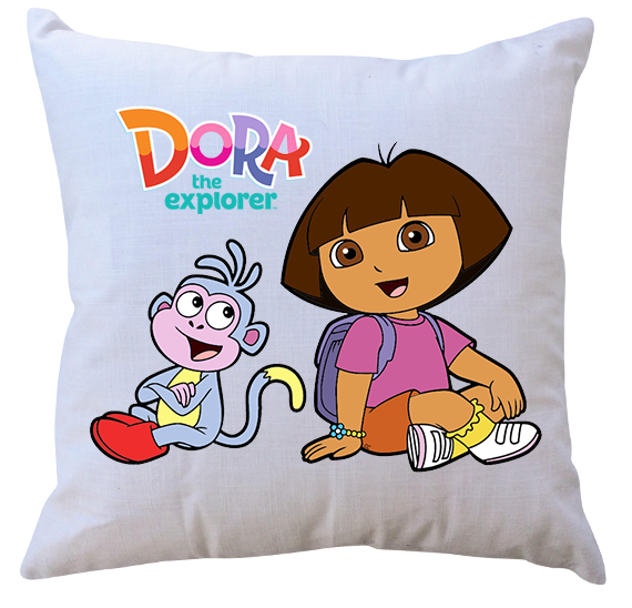 Poduszka z wkładem Dora Odkrywca