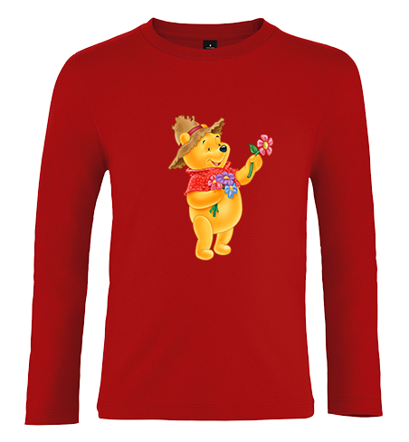 Koszulka z dł.rękaw. Kubuś Puchatek