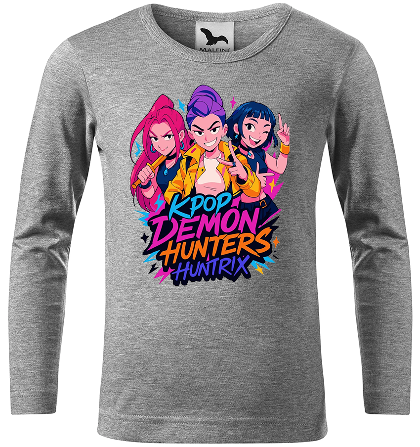 Koszulka z długim rękawem - K-Pop Demon Hunters - Łowczynie Demonów