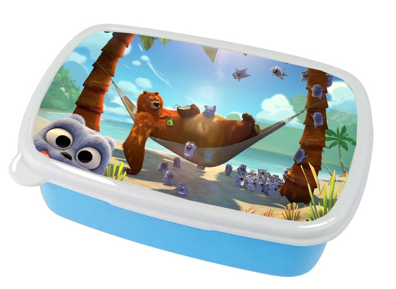 Pojemnik śniadaniowy Grizzy i Lemingi