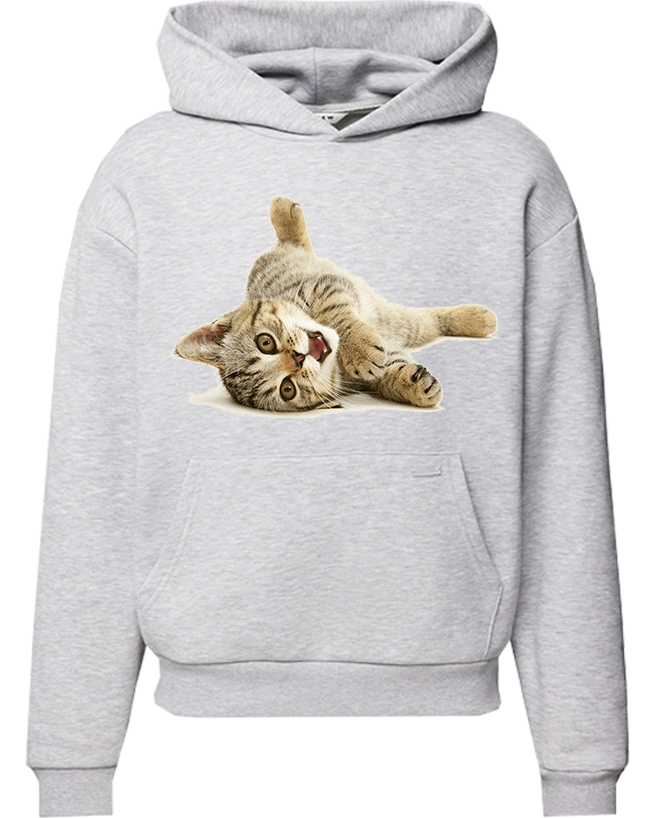 Bluza z kapturem z Kotem