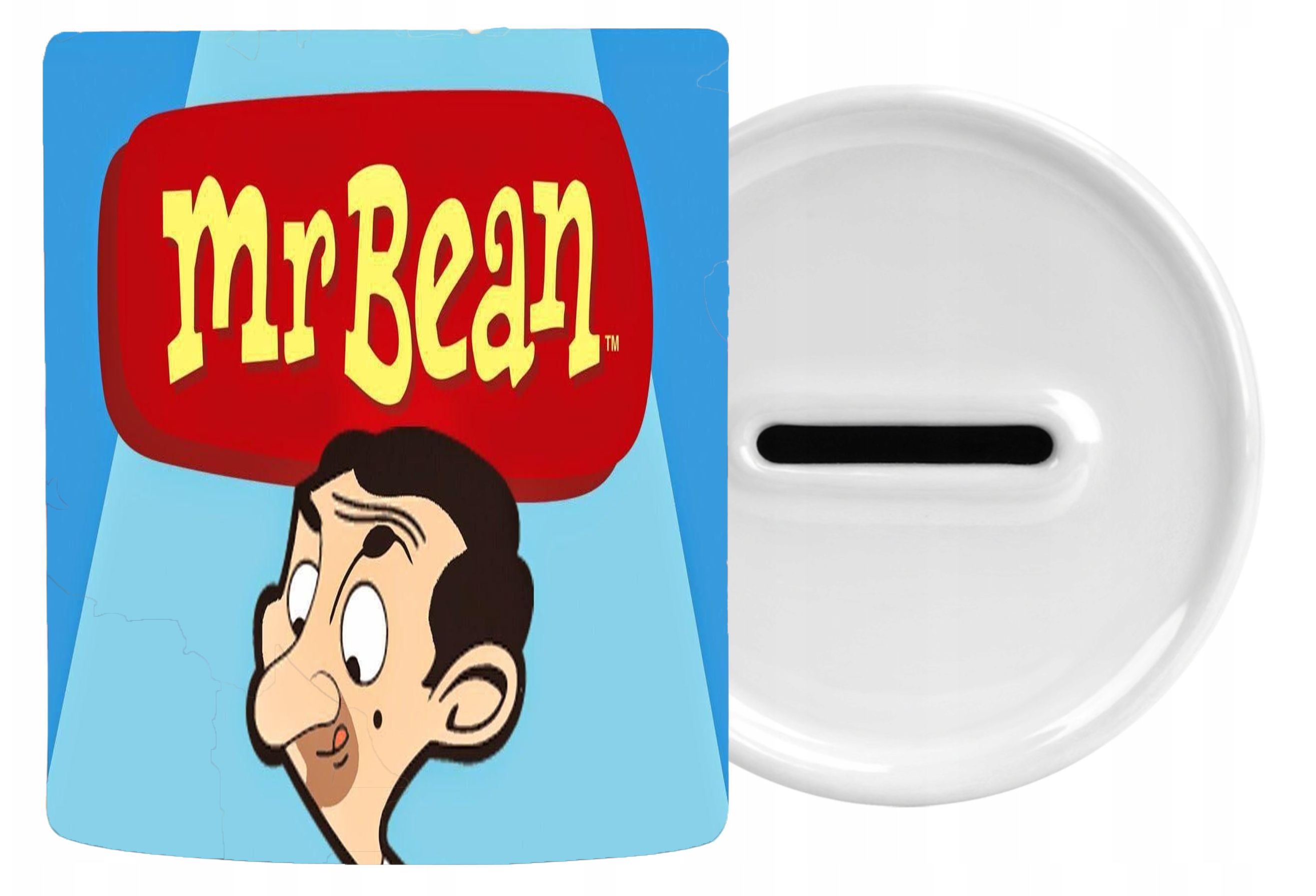 Skarbonka Ceramiczna Jaś Fasola - Mr.Bean