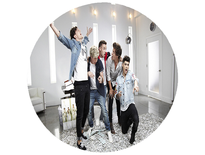 Opłatek na tort One Direction