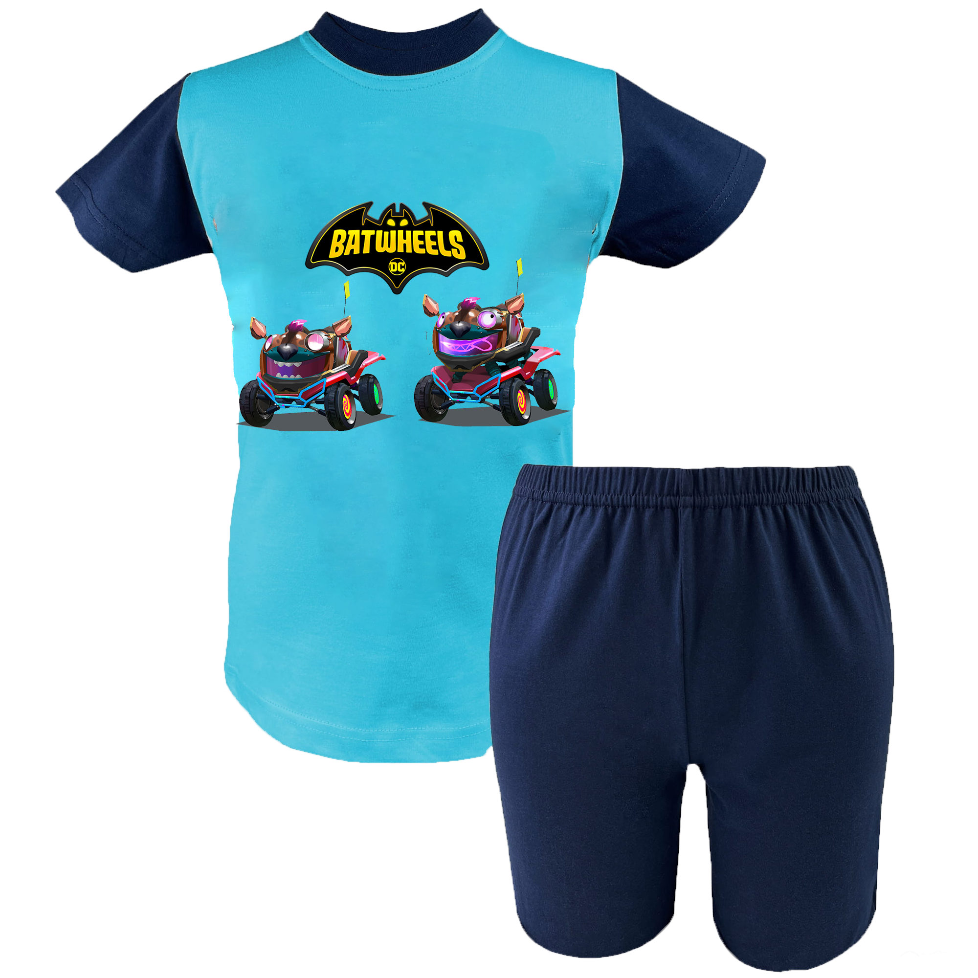 Krótka Piżama dziecięca Batwheels