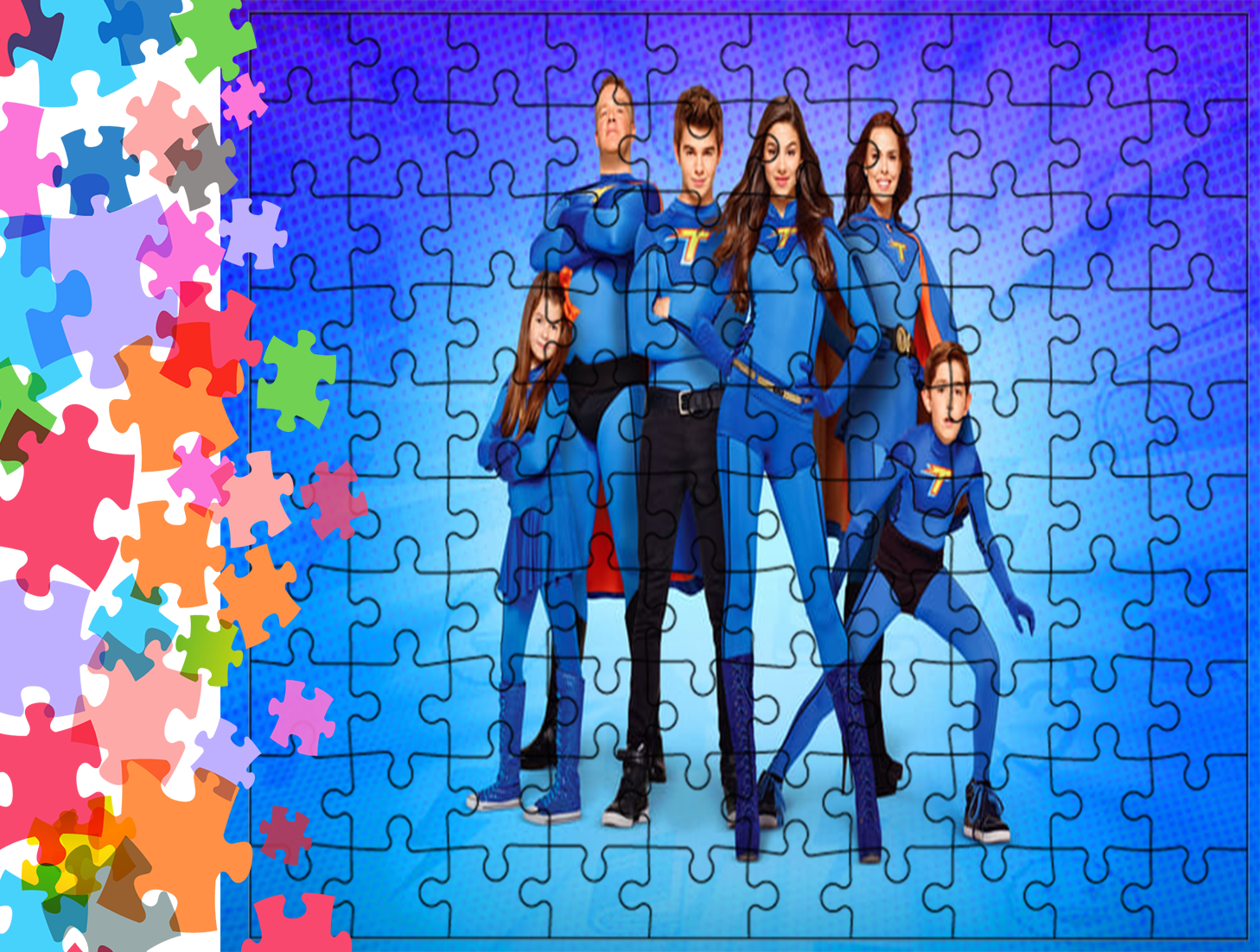 Puzzle tradycyjne - Grzmotomocni