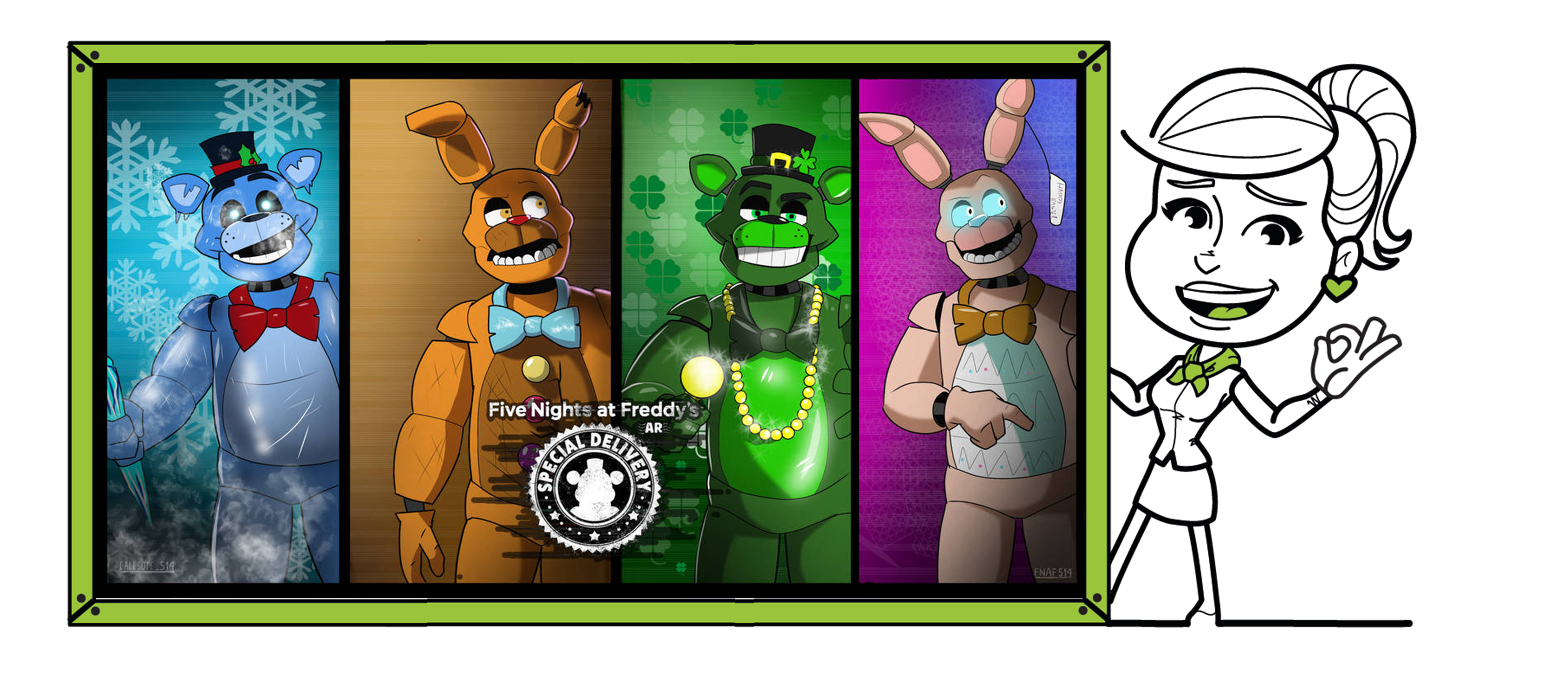 Bidon Junior FNAF Five Nights at Freddy's