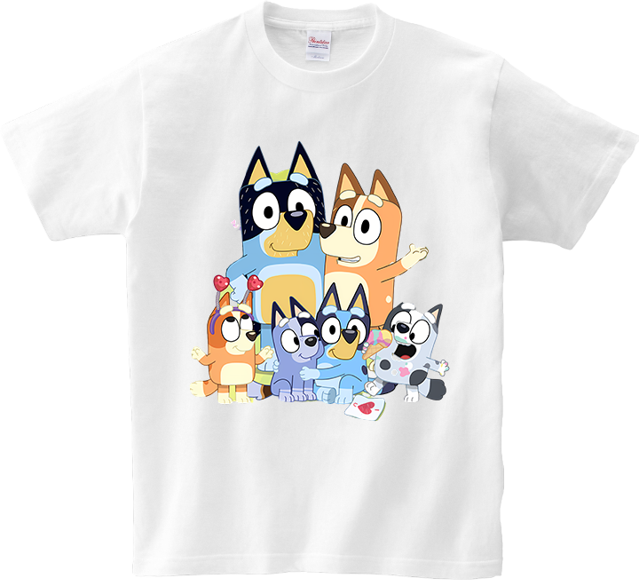 Koszulka T-shirt Bluey i Przyjaciele