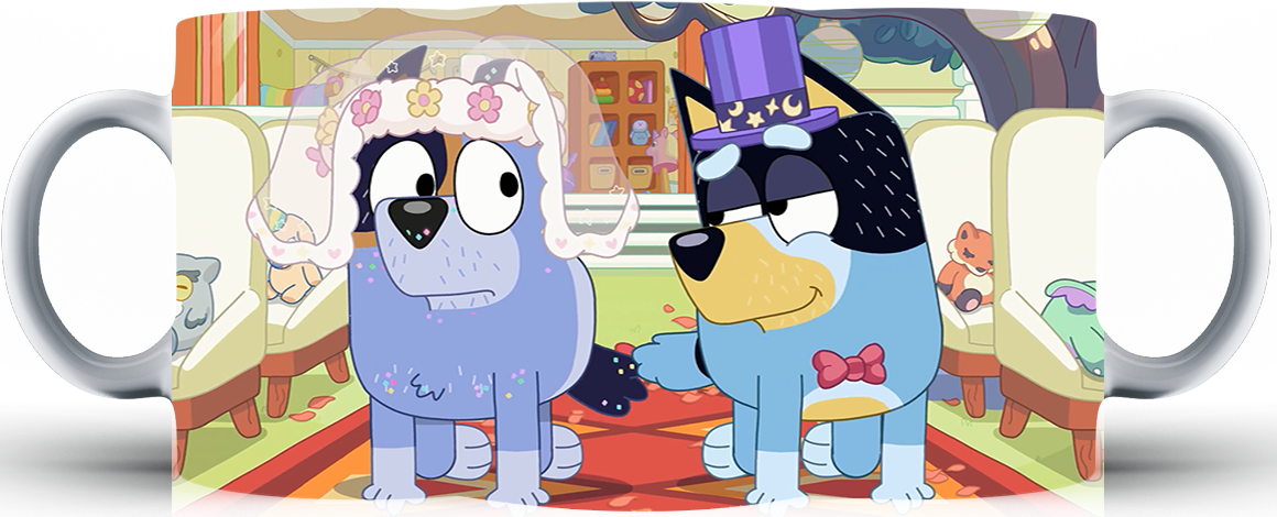 Kubek ceramiczny Bluey