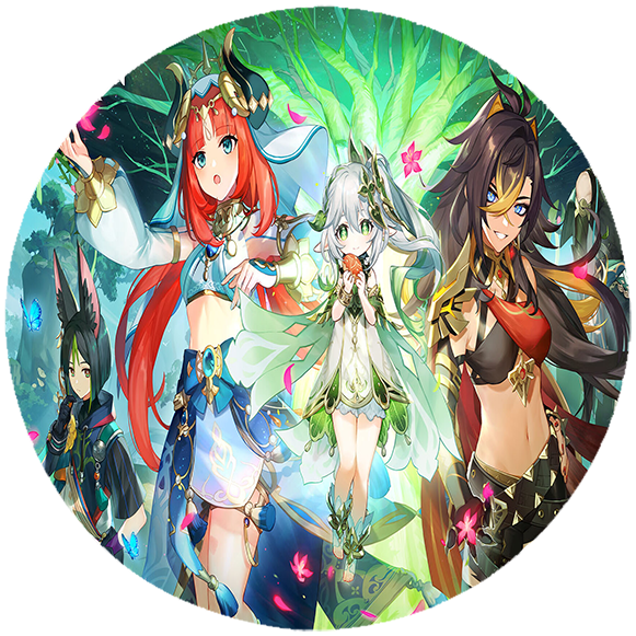 Podkładka pod myszkę Genshin Impact