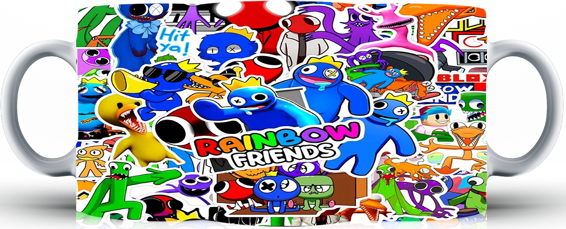 Kubek ceramiczny Rainbow Friends