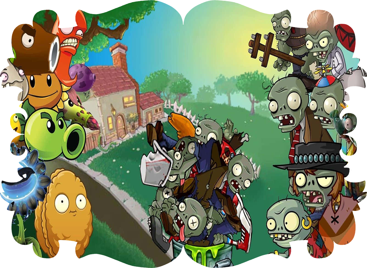 Bidon Sportowy Junior Plants vs Zombie
