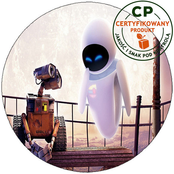 Opłatek na tort Wall-e