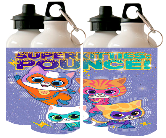 Bidon Sportowy SuperKotki - Super Kitties