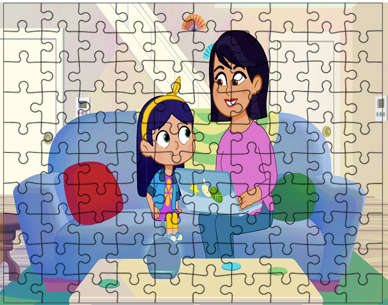 Puzzle Świat Alvy - ALvas World