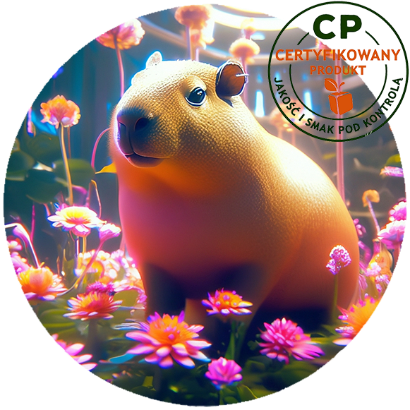 Opłatek waflowy na tort - Kapibara