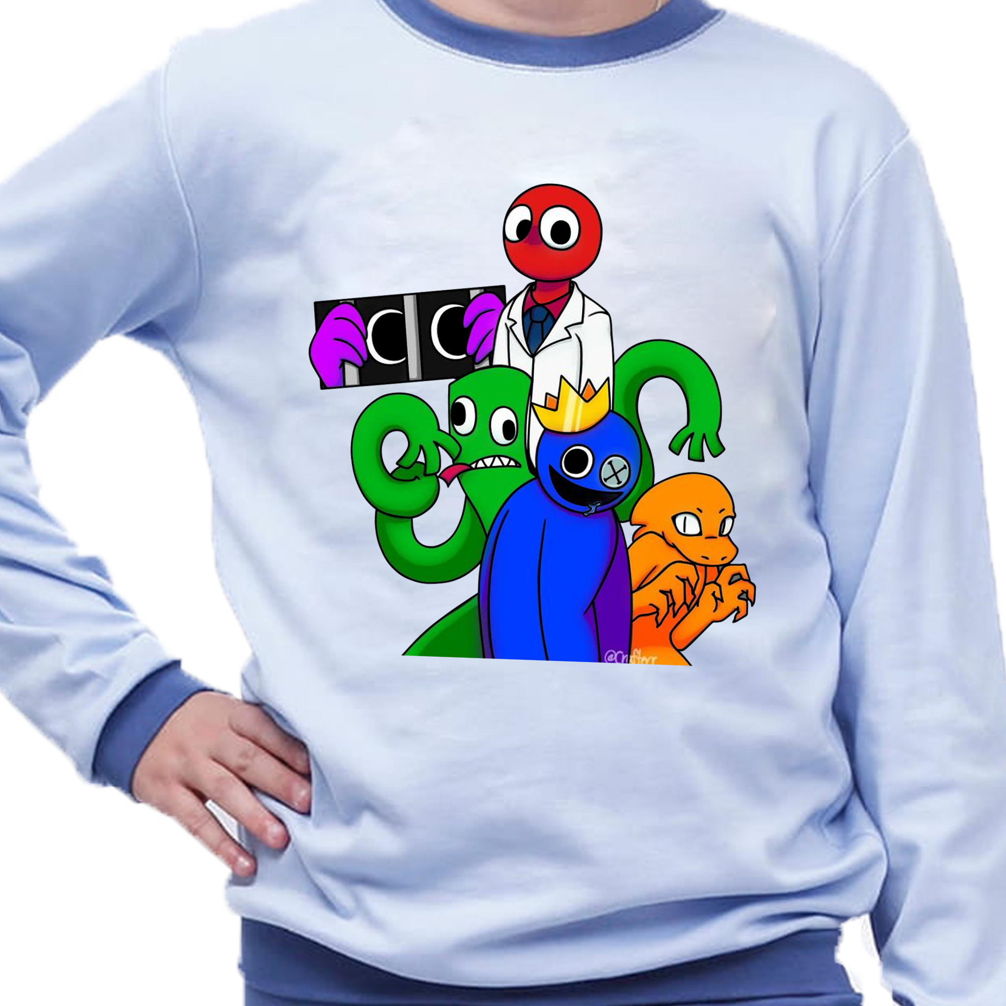 Piżama dziecięca Rainbow Friends