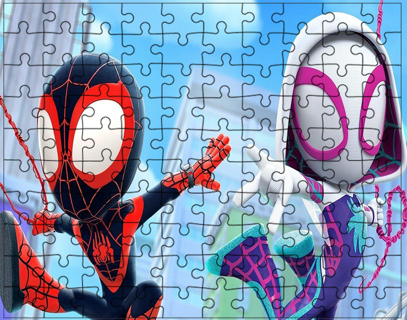Puzzle Spidey i Przyjaciele