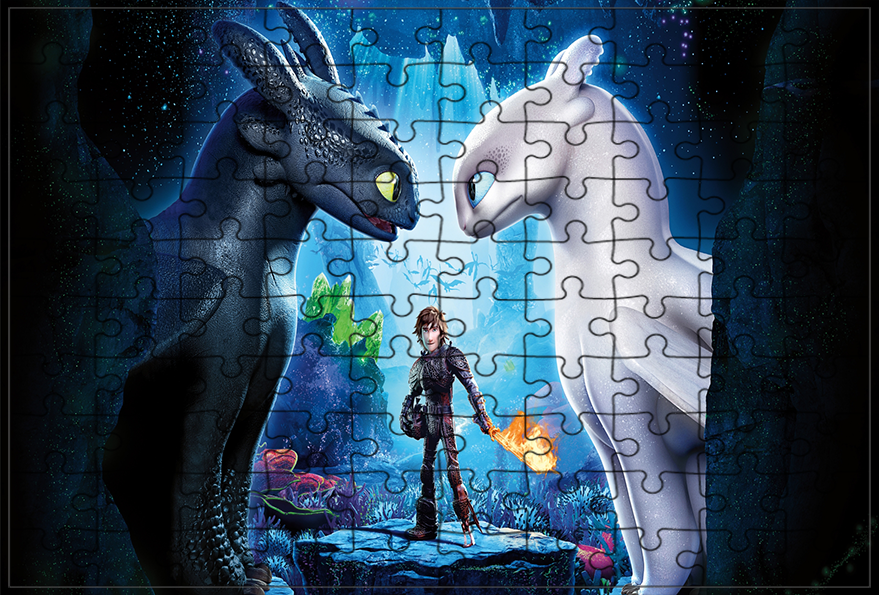 Puzzle Jak Wytresować Smoka