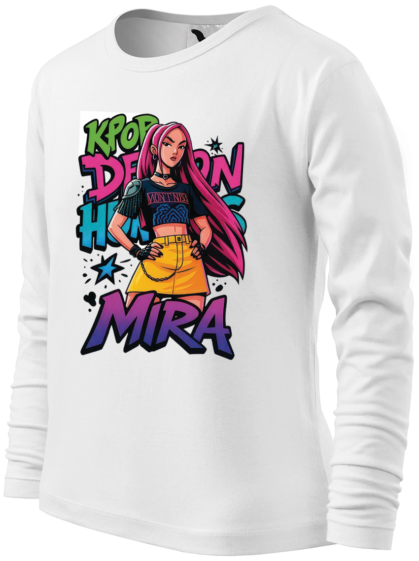 Koszulka z długim rękawem - K-Pop Demon Hunters - Łowczynie Demonów