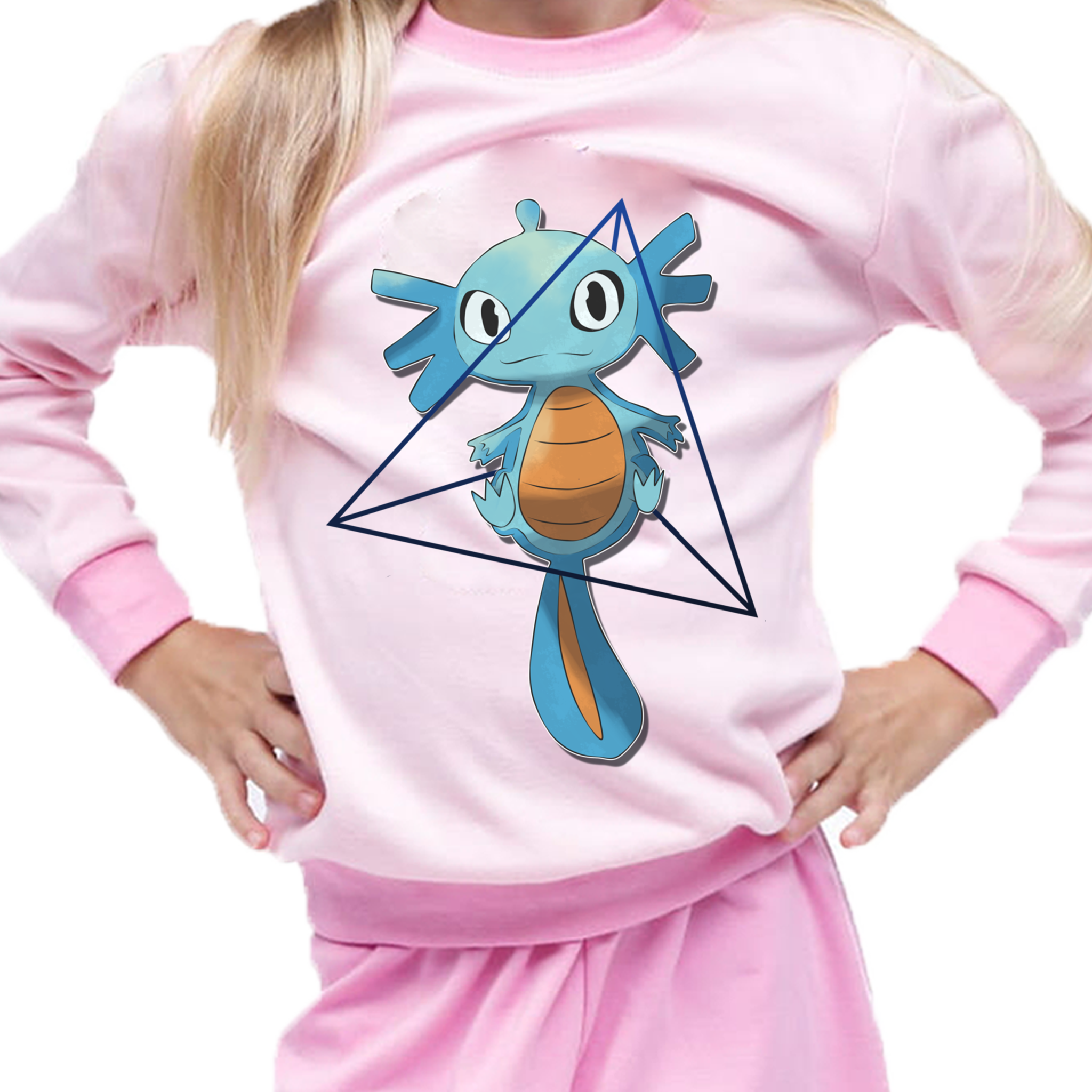 Piżama dziecięca Axolotl Pokemon