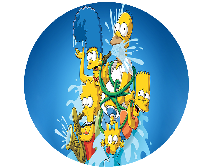 Podkładka pod myszkę Simpsonowie