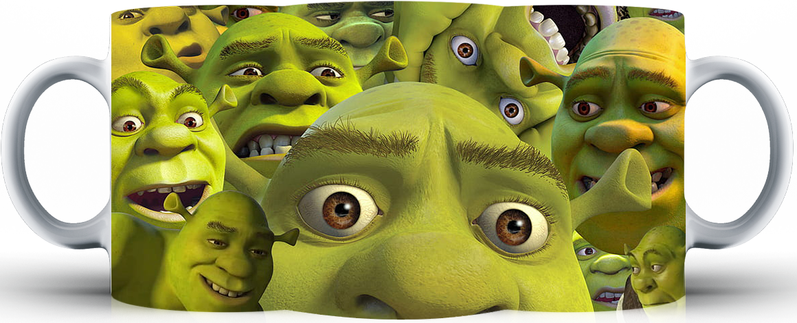 Kubek ceramiczny Shrek