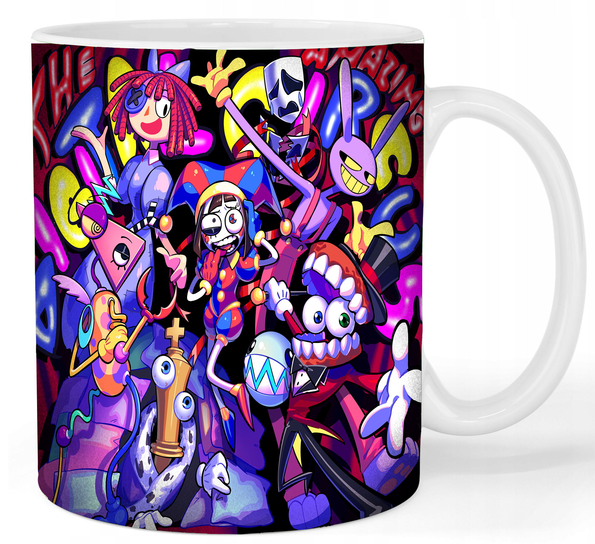 Kubek ceramiczny The Amazing Digital Circus - Niesamowity cyfrowy cyrk