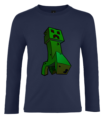 Koszulka z dł.rękaw. Minecraft