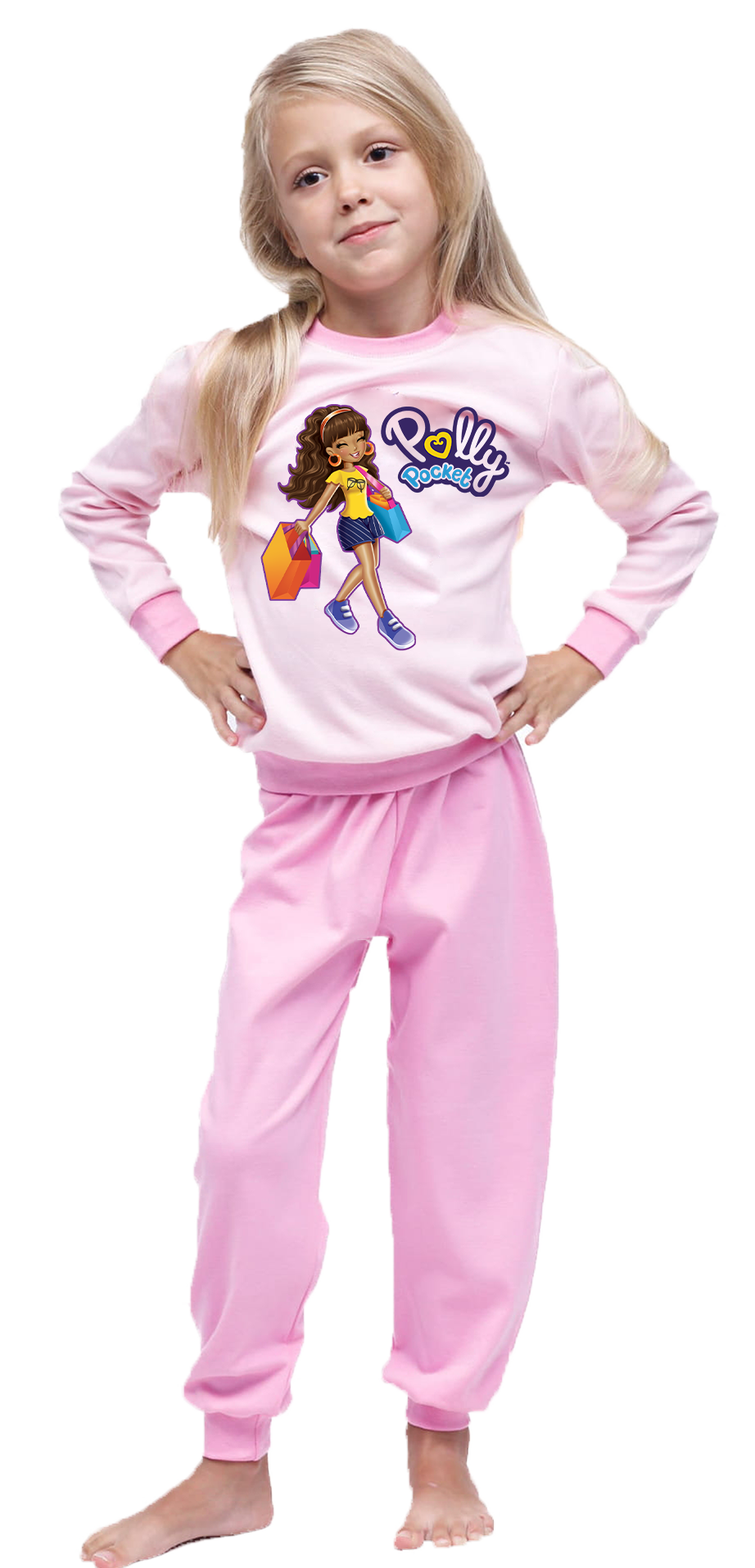 Piżama dziecięca Polly Pocket