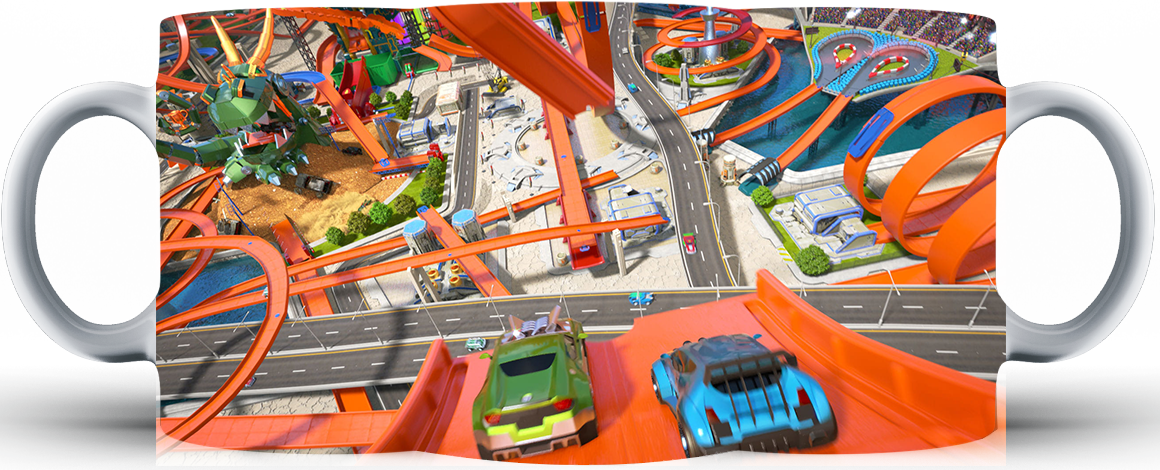 Kubek ceramiczny Hot Wheels - dla Driver Fana