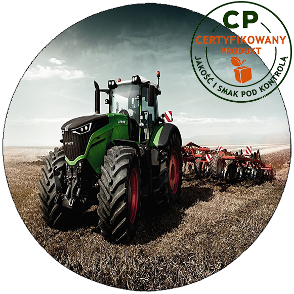 Opłatek na tort Traktor - Ciągnik
