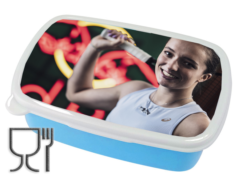 Pojemnik śniadaniowy - Lunchbox - Iga Świątek dla fana/fanki