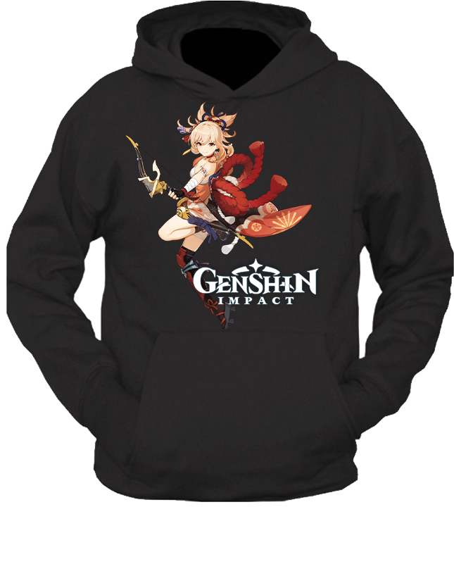 Bluza z kapturem Genshin Impact