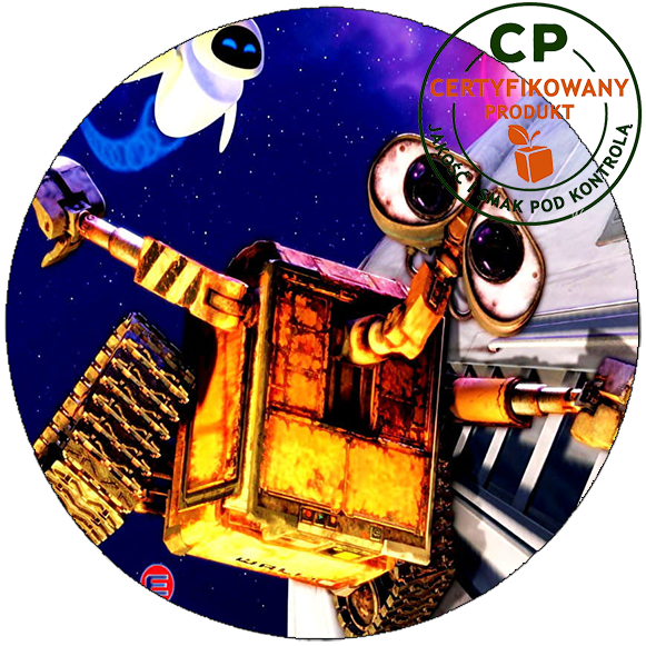 Opłatek na tort Wall-e