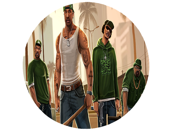 Podkładka pod myszkę GTA