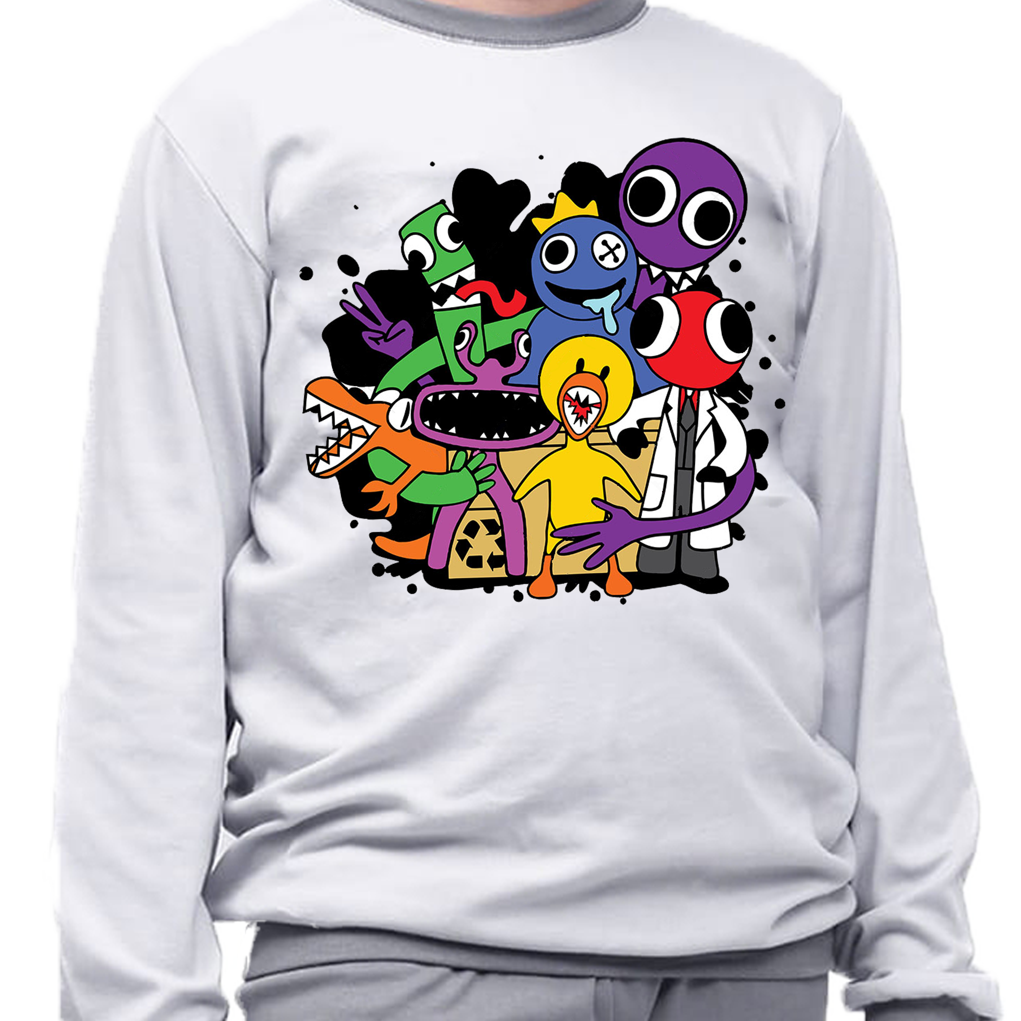 Piżama dziecięca Rainbow Friends