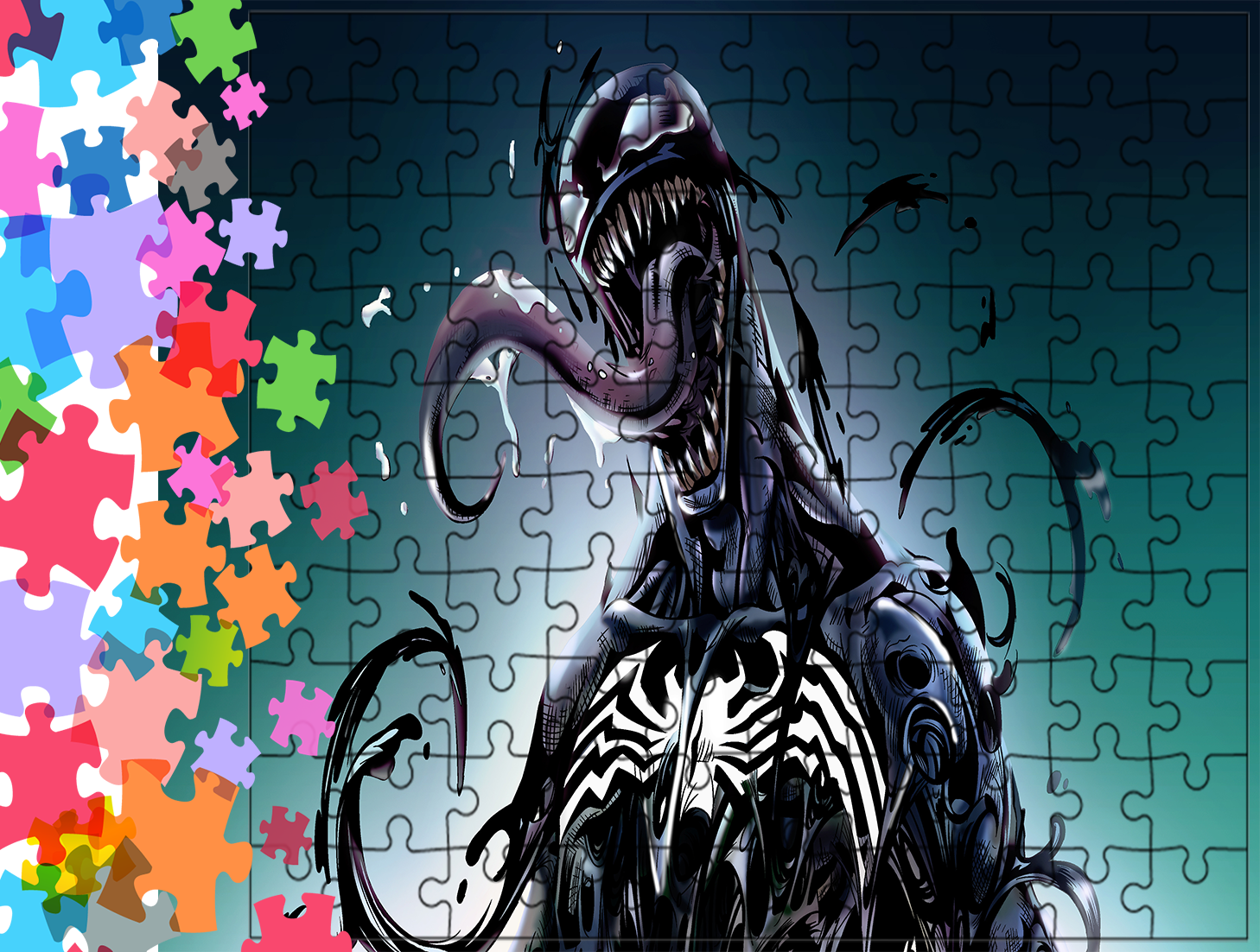 Puzzle tradycyjne Venom - Marvel