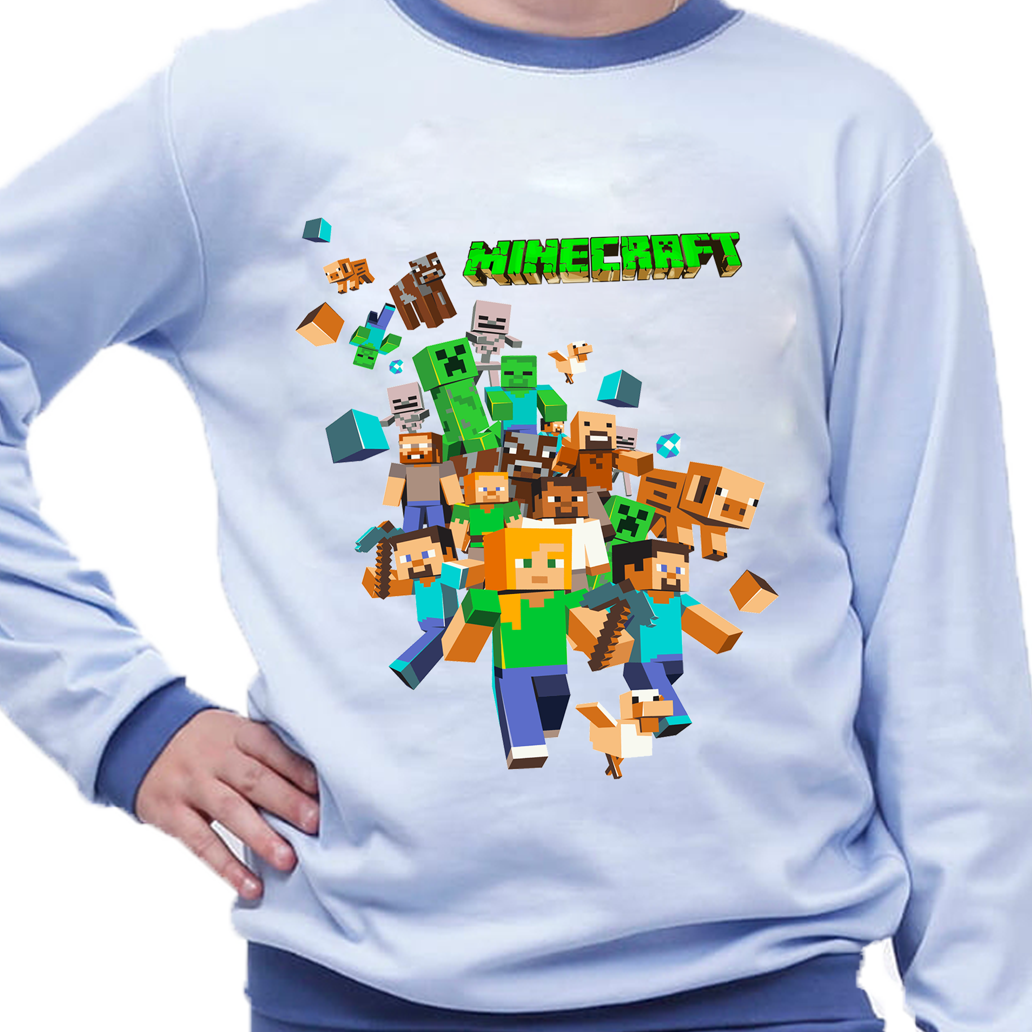 Piżama dziecięca Minecraft