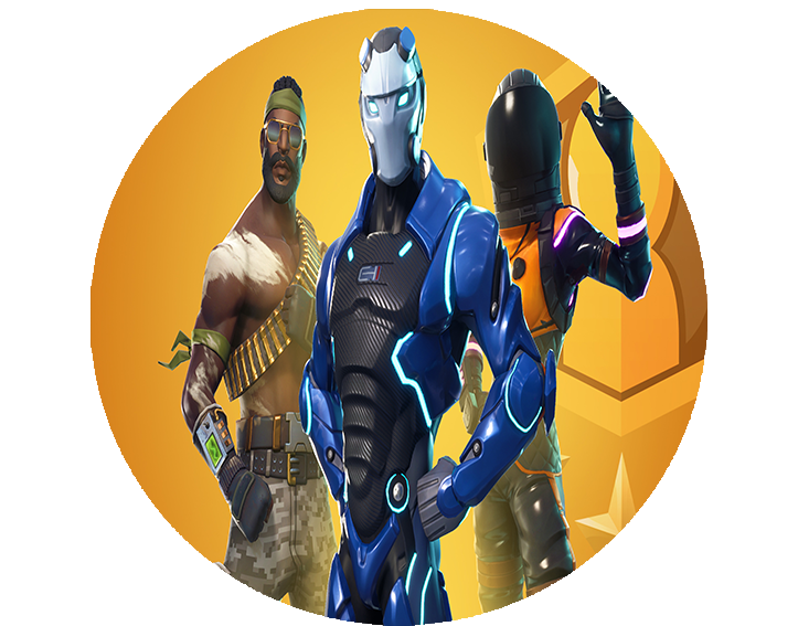 Opłatek na tort Fortnite