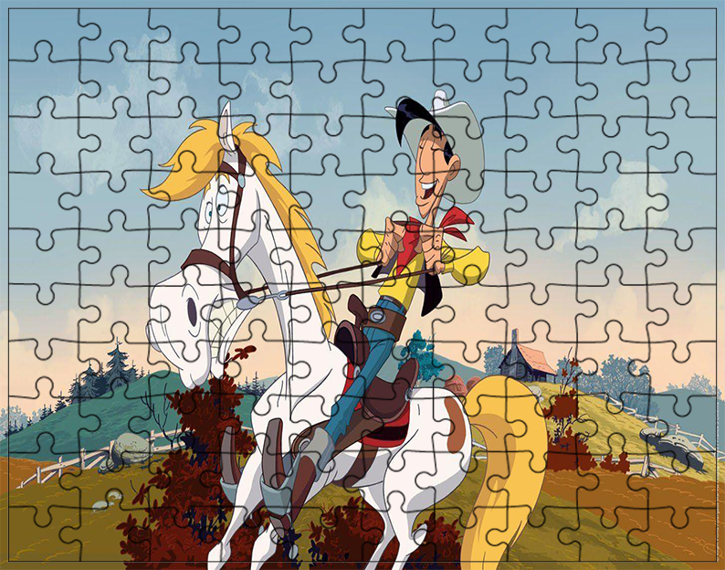 Puzzle Lucky Luke