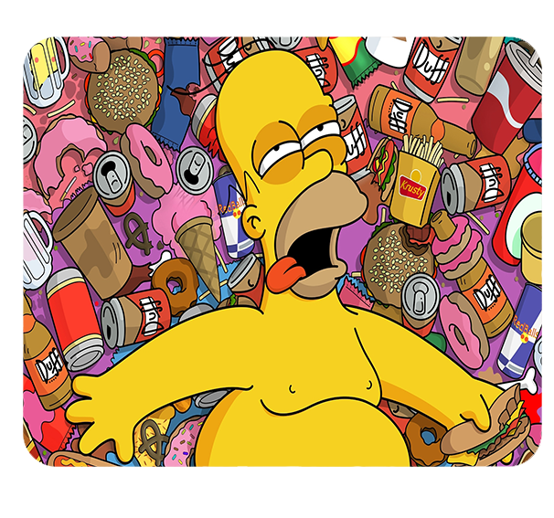 Podkładka pod myszkę Simpsonowie