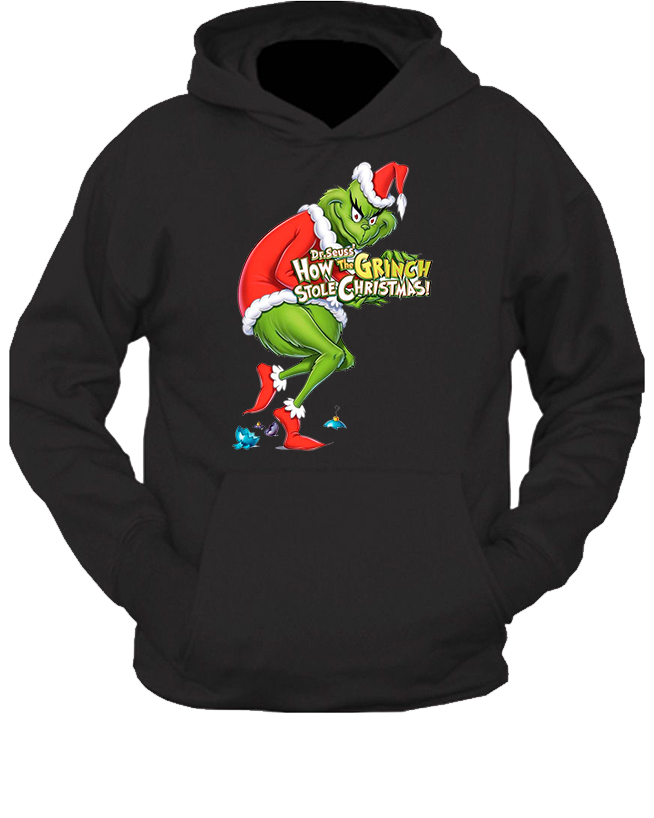 Bluza z kapturem Grinch