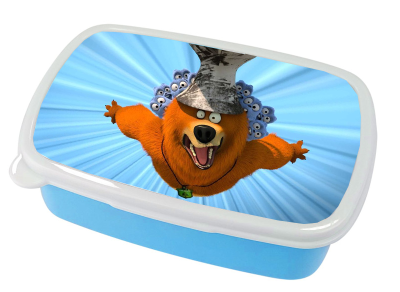 Pojemnik śniadaniowy Grizzy i Lemingi