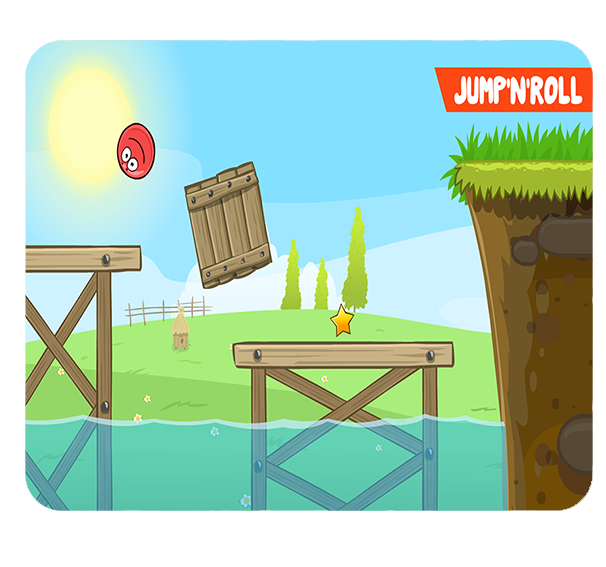 Podkładka pod myszkę Red Ball