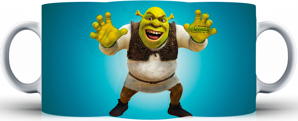 Kubek ceramiczny Shrek