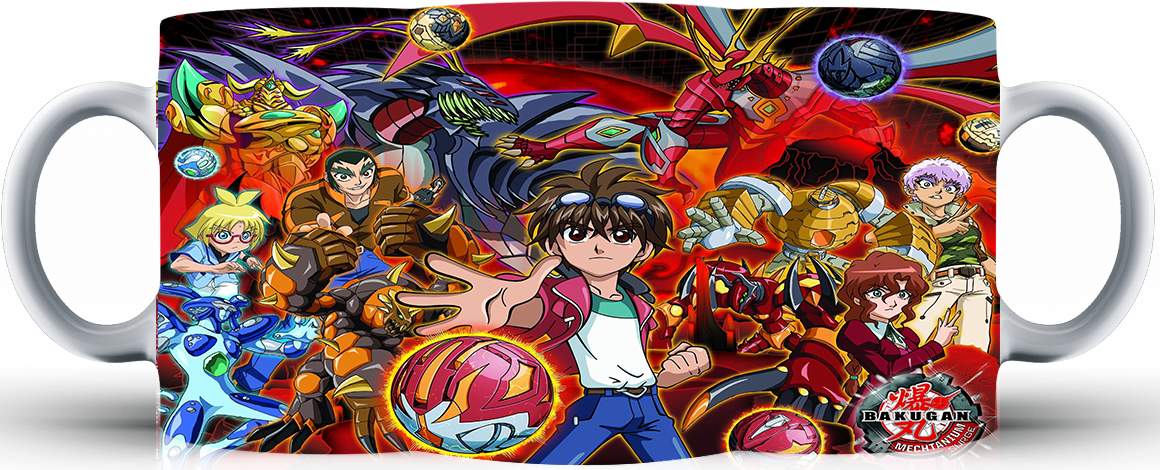 Kubek ceramiczny Bakugan
