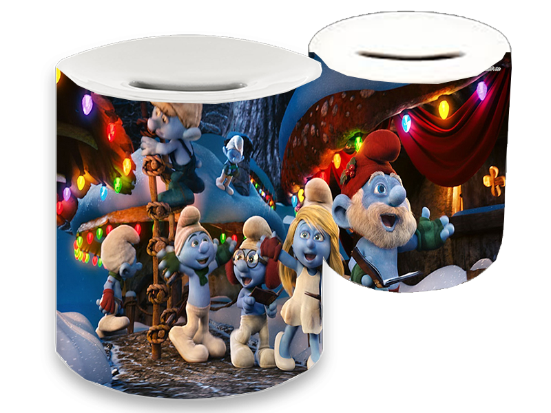 Skarbonka ceramiczna Smerfy