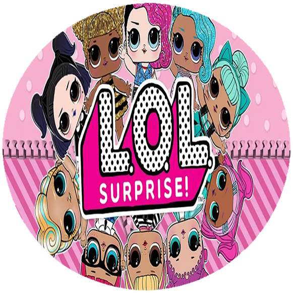 Opłatek na tort lol Suprise